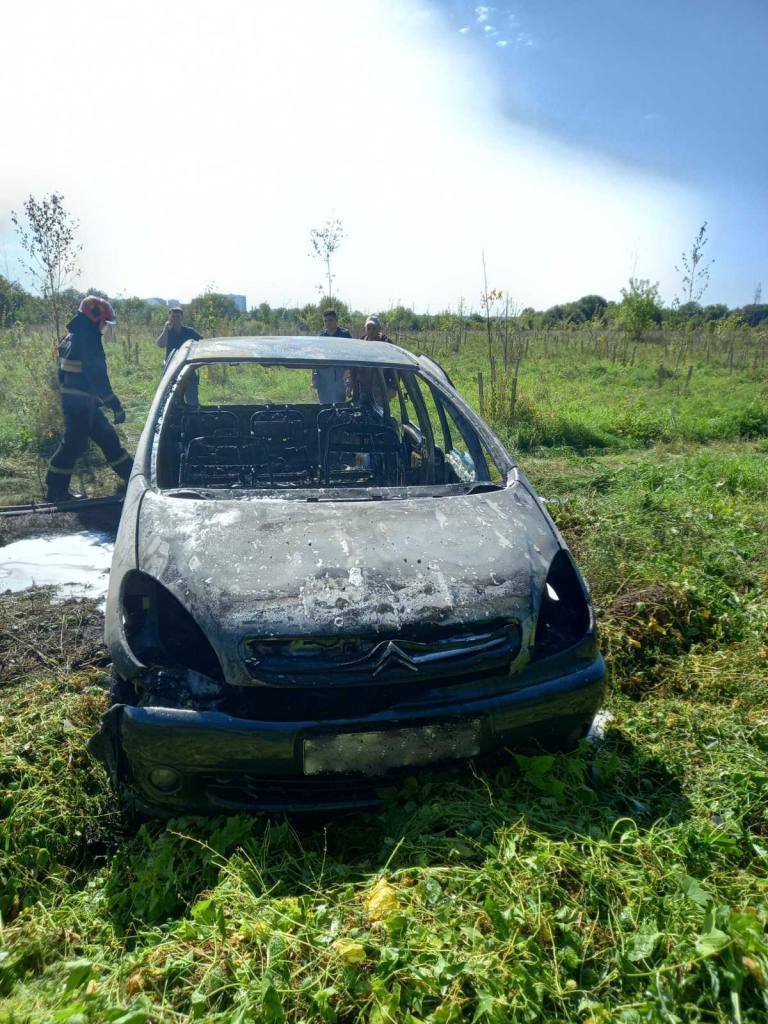 В Могилёве произошел автопожар