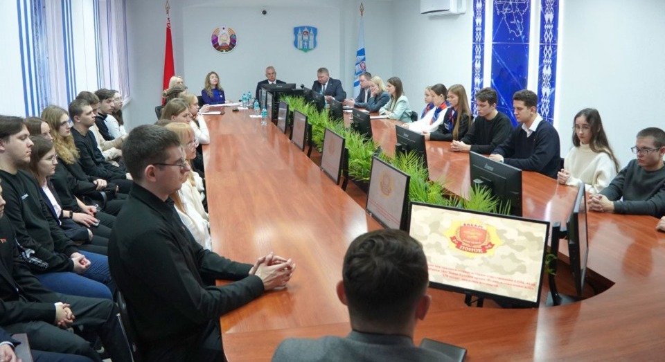 Сергей Чертков — молодежи: «Пускай ваши мечты исполняются в Могилеве!»