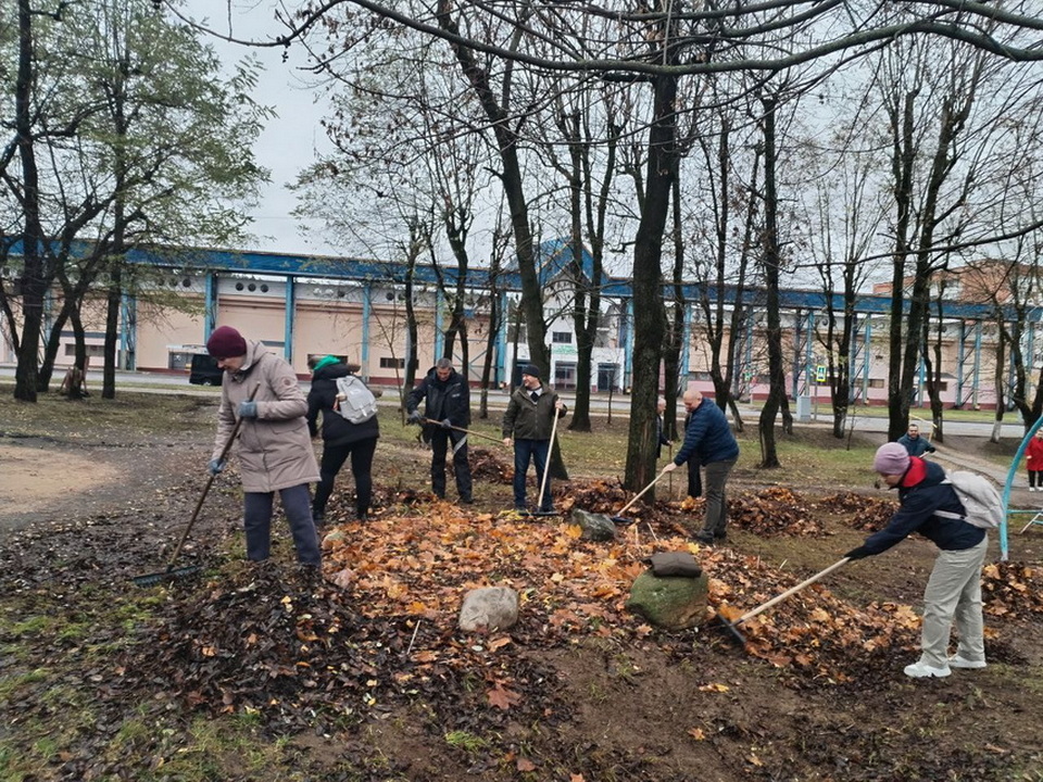 Общегородской субботник прошел в Могилеве