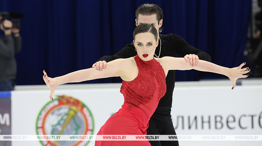 Белорусы Андреева и Блинов победили в танцах на льду на Кубке сильнейших