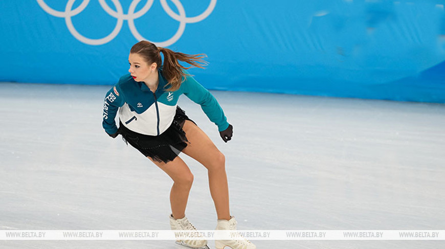 Белорусская фигуристка Сафонова завоевала серебро домашнего Кубка сильнейших