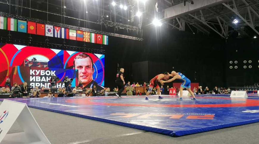 Белорусские борцы начали выступления на Кубке Ярыгина в Красноярске