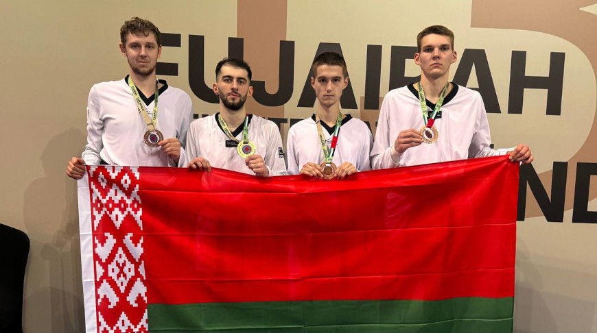 Белорусские тхэквондисты завоевали четыре медали на старте турнира в ОАЭ
