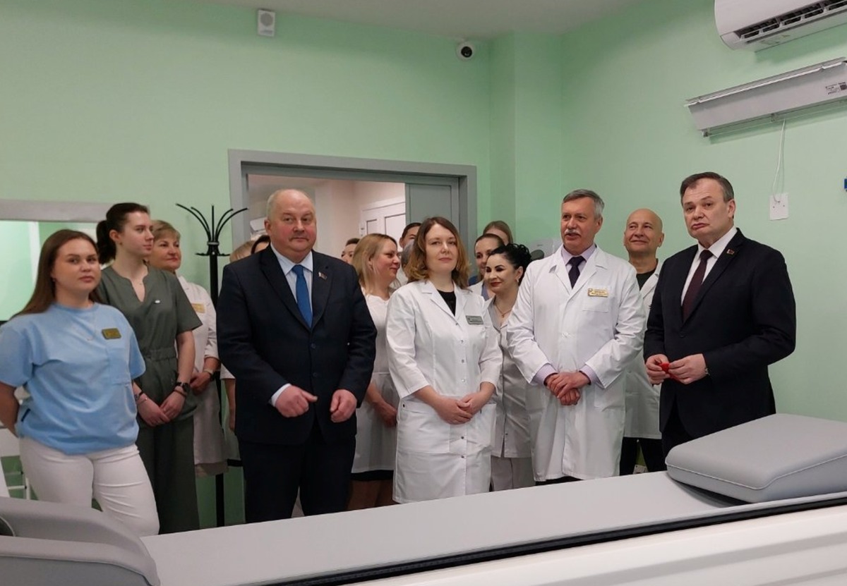 В Могилевском областном противотуберкулезном диспансере открылся новый кабинет рентгеновской компьютерной томографии