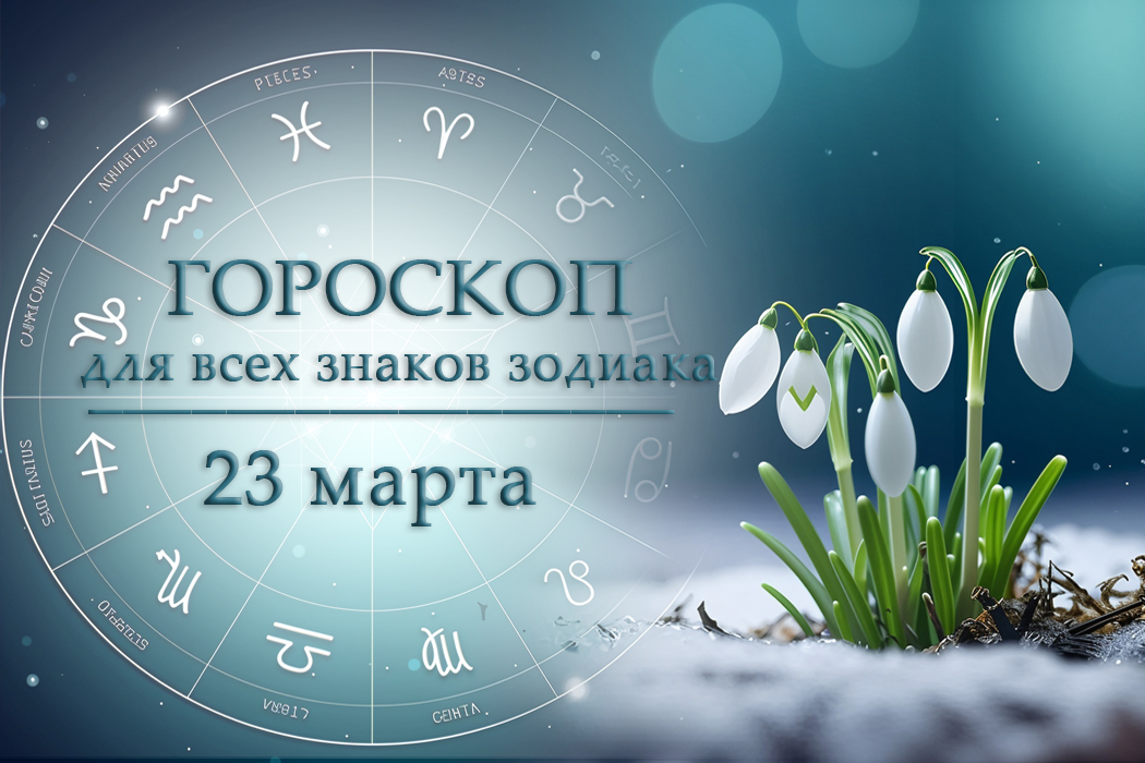 Гороскоп на 23 марта для всех знаков зодиака