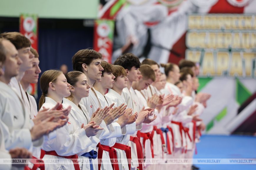 Чемпионы Беларуси по карате определились в Минске
