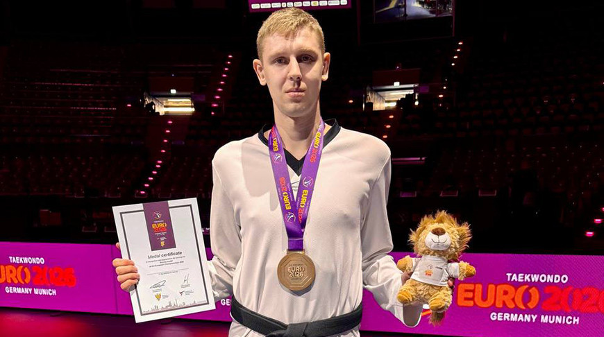 Белорус Плонис завоевал бронзу чемпионата Европы по тхэквондо