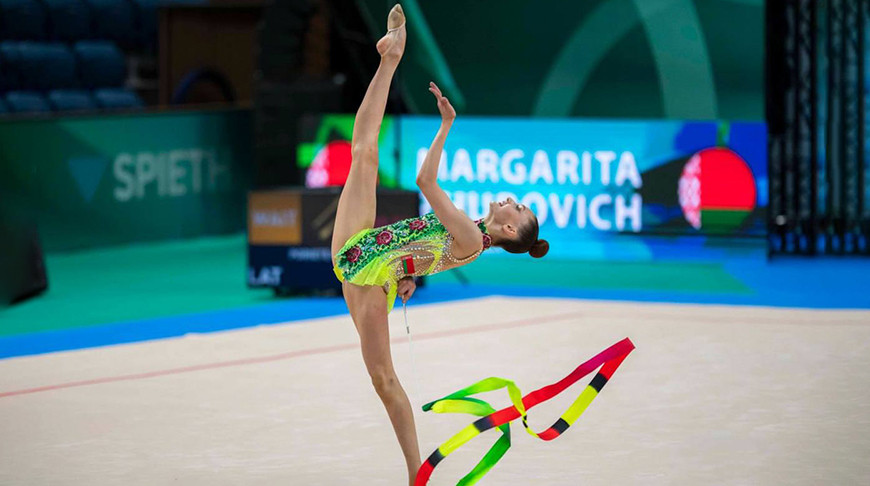 Белорусские грации в юниорском многоборье на чемпионате Европы