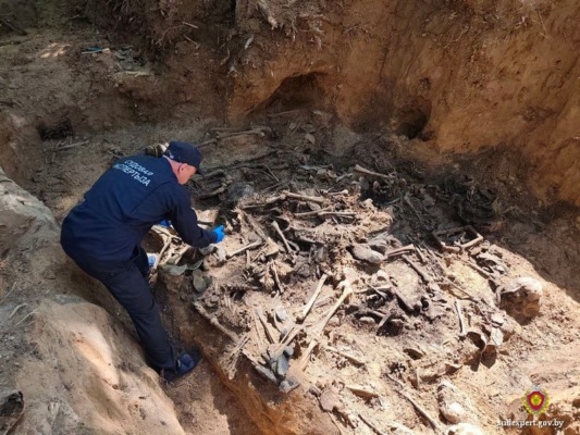 Захоронения мирных граждан периода Великой Отечественной войны