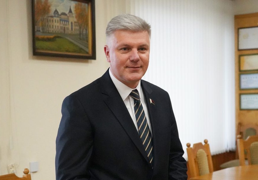 Игорь Бушлеков награжден нагрудным знаком «Ганаровы будаўнiк»