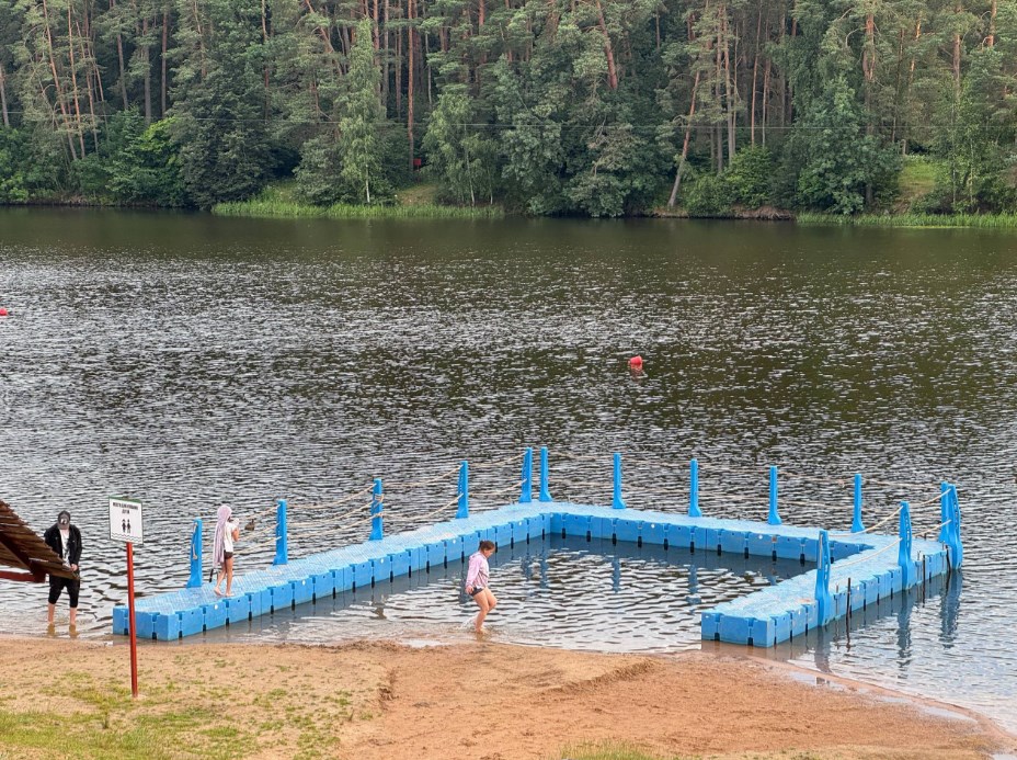 В Печерске обновилось место для купания детей!
