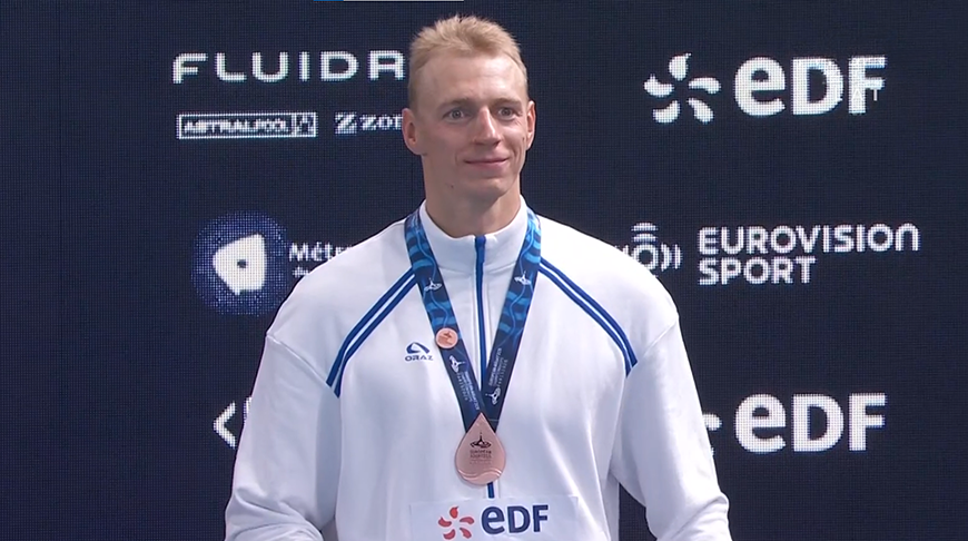 Пекарский завоевал бронзу чемпионата Европы на дистанции 50 м баттерфляем