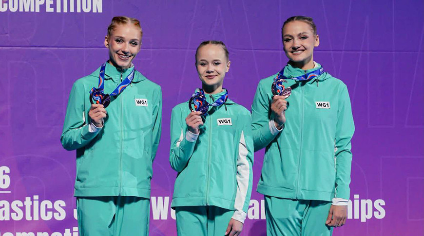 Акробаты из Беларуси выиграли две медали чемпионата мира в Италии