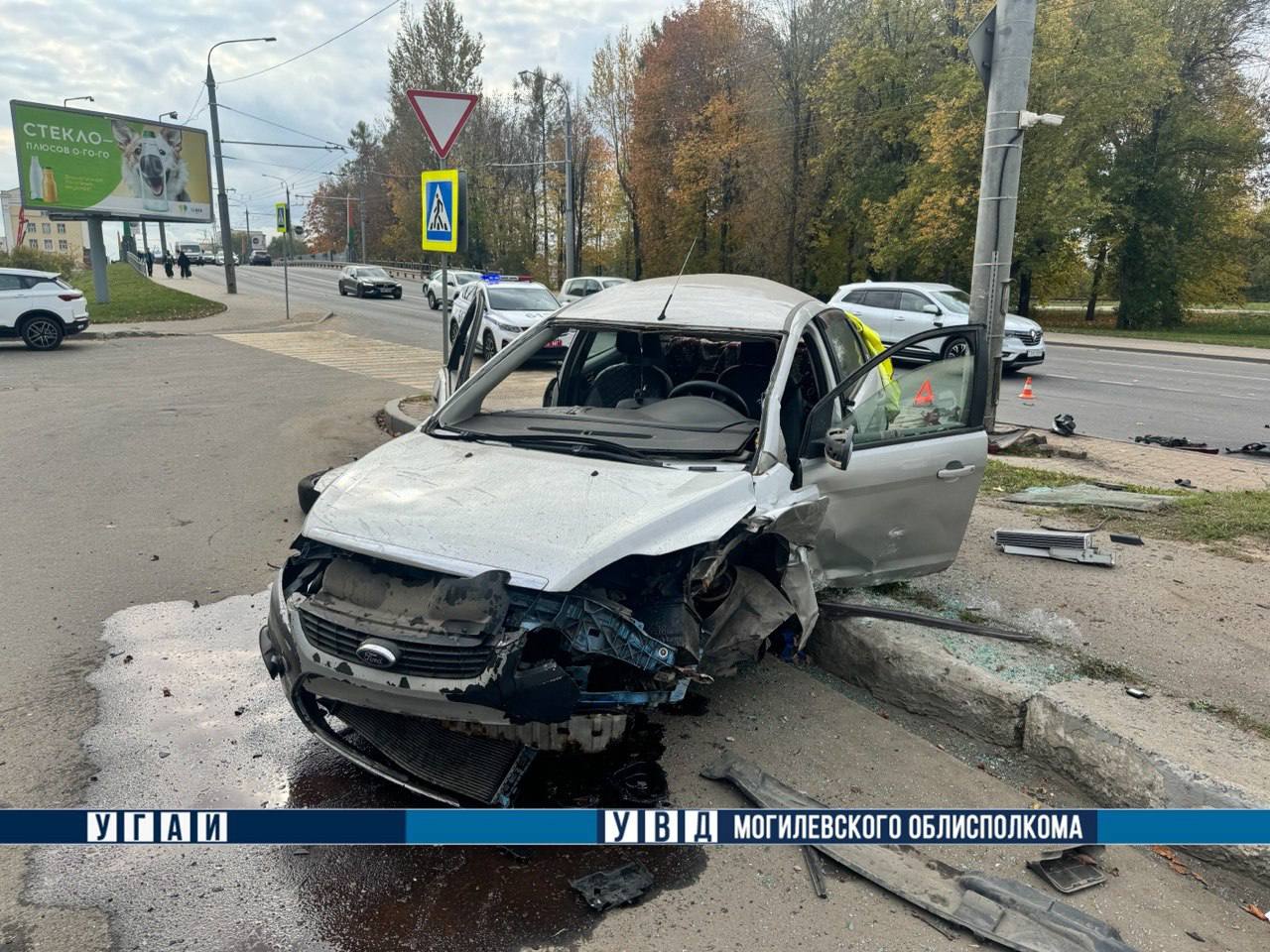 ДТП на улице Первомайской